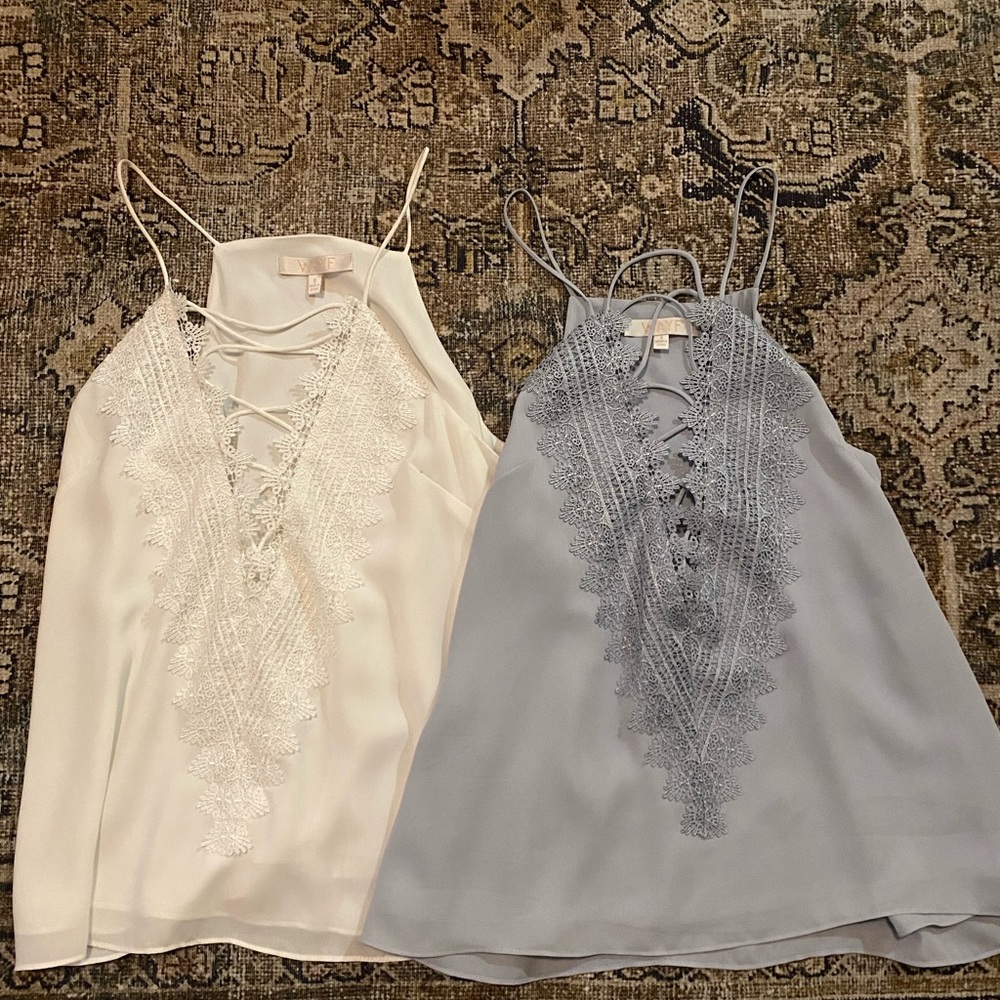 Two WAYF cami’s